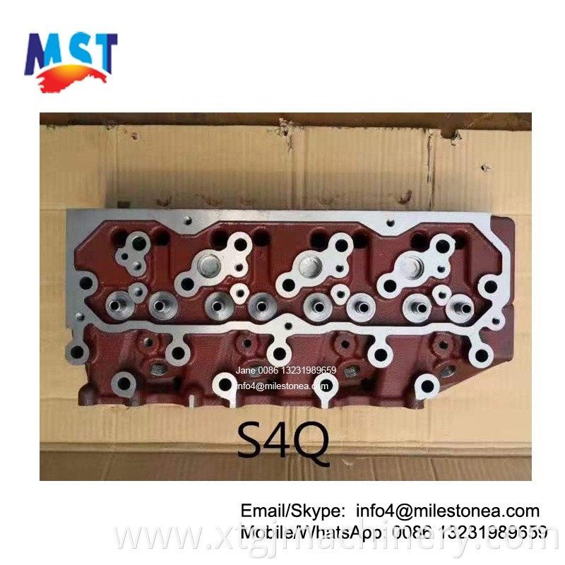 Excavator forklift diesel engine cylinder head S4Q S4Q2 head